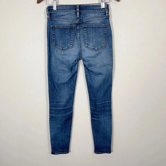 J.Crew 9" High-rise Toothpick Jeans In Medium Wash - Picture 13 of 13